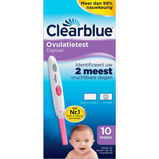 Clearblue Digitaal Ovulatietestset (OVS) 10 testen